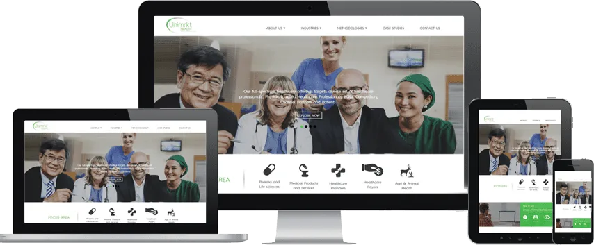 healthcare website designer delhi ncr